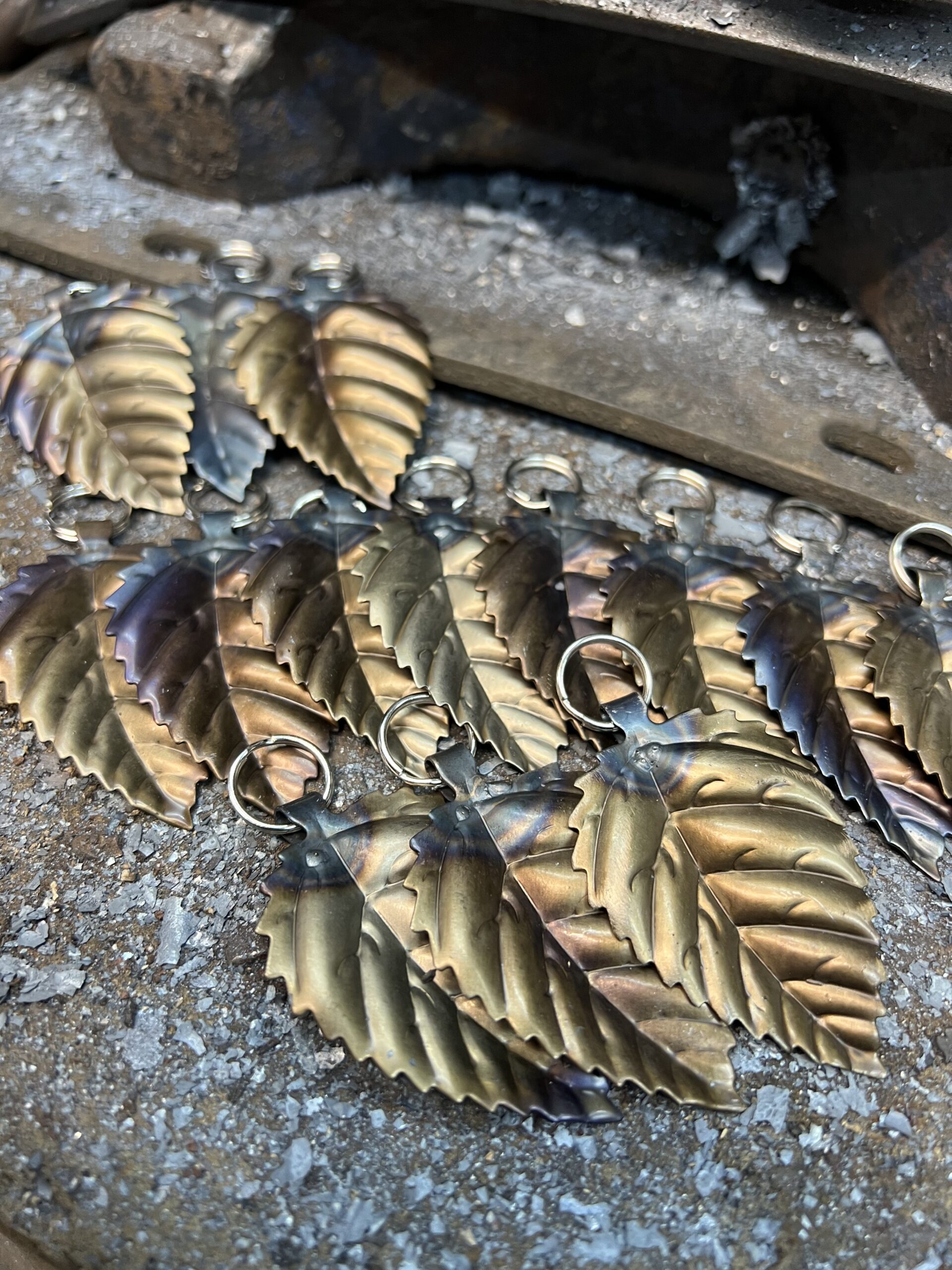 Leaf Key Ring / Hand Made / Unique - Image 3